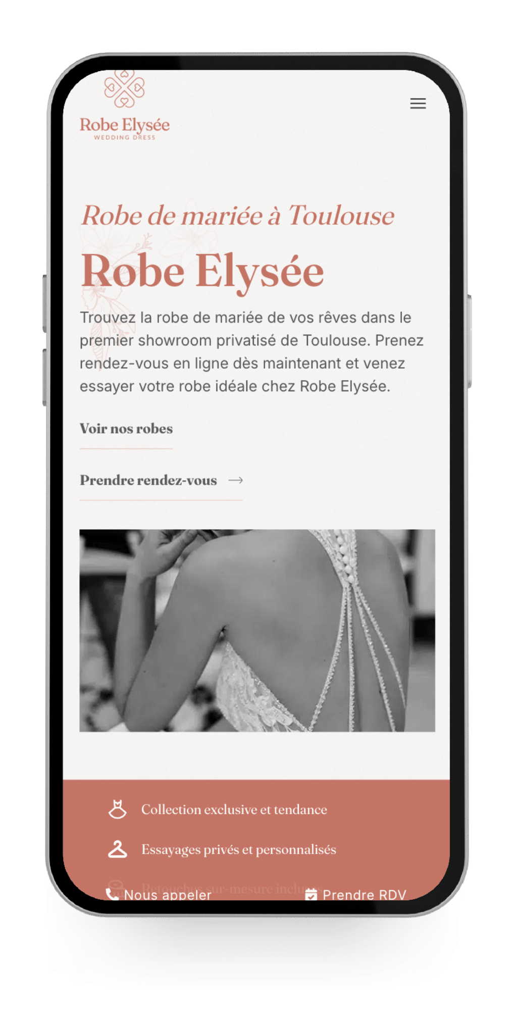 Robe Elysée - Client de notre Agence seo à Toulouse Robe Elysée - Client de notre Agence seo à Toulouse