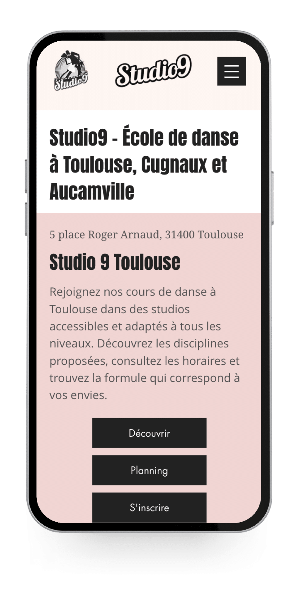 Studio9 - Client de notre Agence seo à Toulouse Studio9 - Client de notre Agence seo à Toulouse